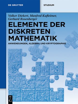 cover image of Elemente der diskreten Mathematik
